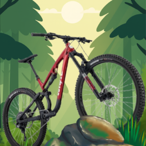 Red Trailblazer Mountain Bike